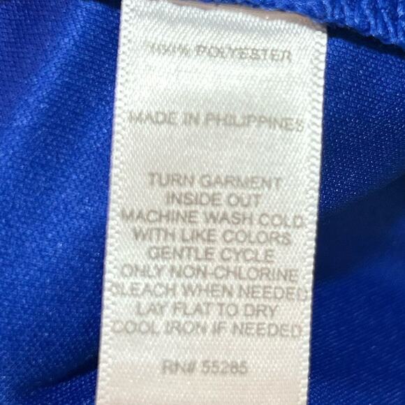 ⭐️ Express Chiffon Strapless Blue Dress Summer Lightweight Sleeveless Colorful - Picture 7 of 9